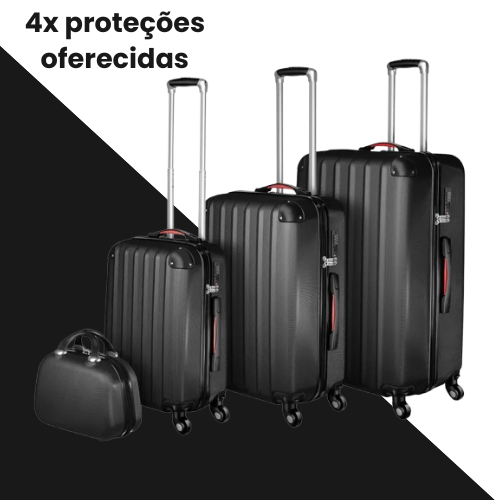 Set de 4 valises Huatravel + Protections offertes !